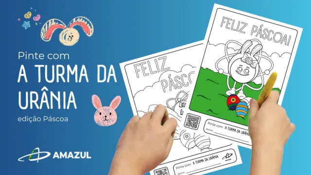 Pinte com a Turma da Urânia - Páscoa